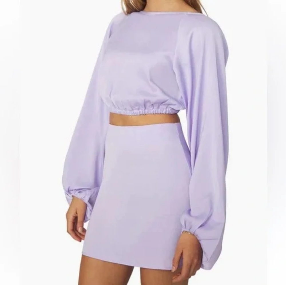 WeWoreWhat Billow Sleeve Top